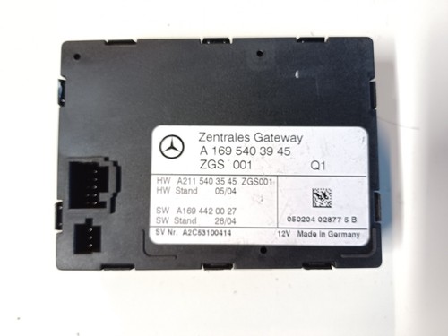 K4-19* Mercedes W169 W245 B-Klasse Steuergerät Zentrales Gateway A1695403945