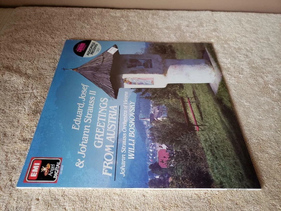 EDUARD JOSEF & JOHANN STRAUSS ~ GREETING FROM AUSTRIA ~ 1986 ~ LP ~ NEW SEALED - Image 2 of 4
