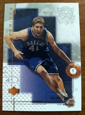 DIRK NOWITZKI, 2001-02 UPPER DECK OVATION #18, MAVS - Main Image