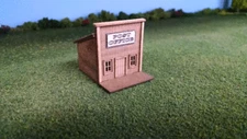 N Scale Laser Cut Old West Post Office Building Kit