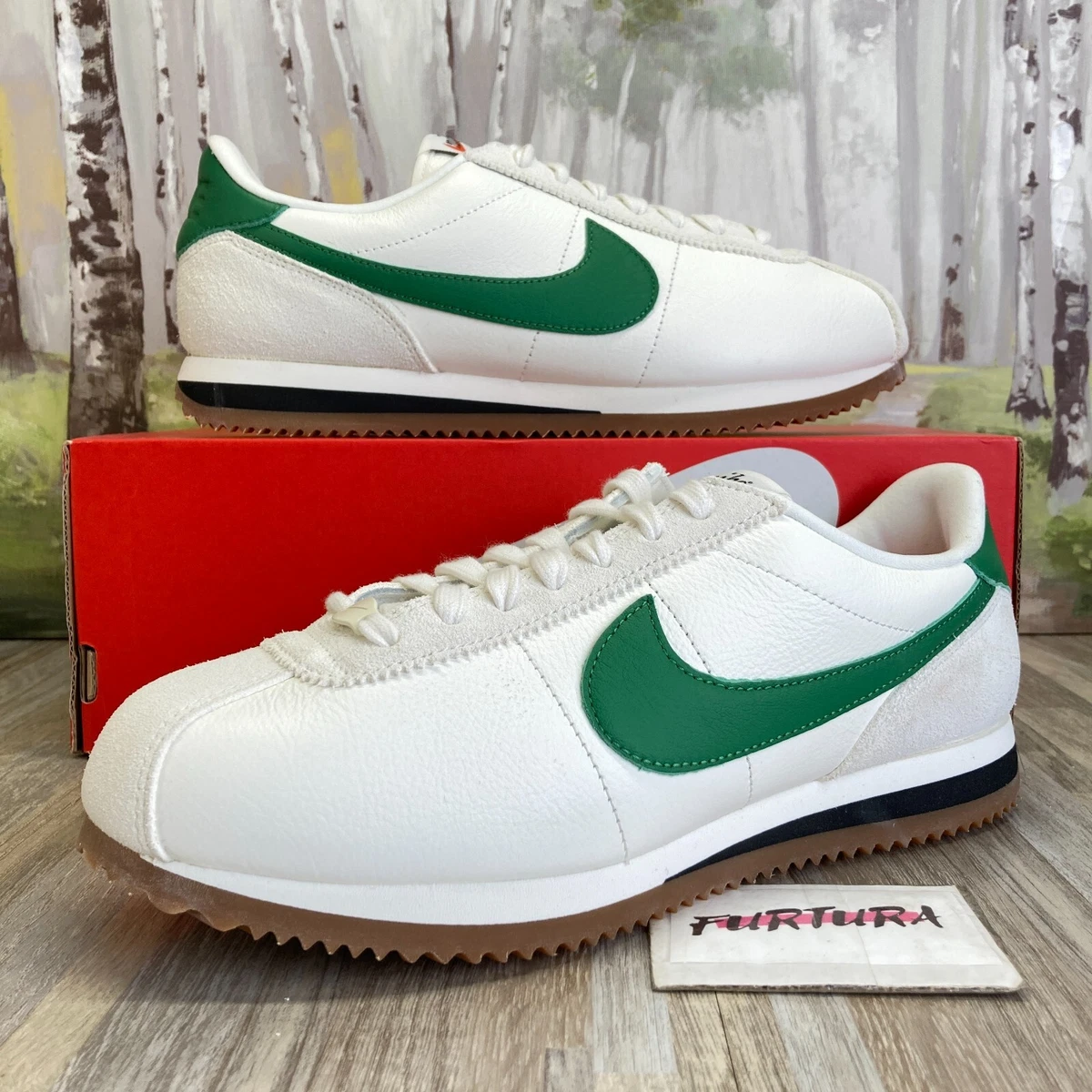 Nike Cortez Aloe Verde Gum Green FD0728-133 Men&#039;s Size 9 - 13 Shoes #55B eBay