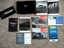 2019 Ford F-150 Roush Model Factory Original Complete Owners Manual Set Mint