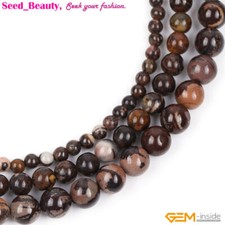 Australia Outback Jasper Natural Gemstone Beads For Jewelry Making Strand 15"