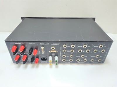 BOSE Model A/B-7 Speaker EG Amp Selector Unit Rack Mount | eBay