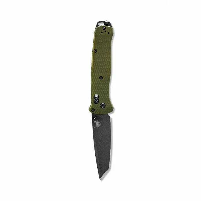 Navaja de bolsillo plegable Benchmade 537GY-1 Rescate Woodland Green Aluminio 3,38" Foto 3 de 4