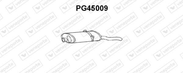 Silencieux arrière Peugeot 309 anti corrosion pour moteurs 1.1 à 1.9 et version diesel 1.8