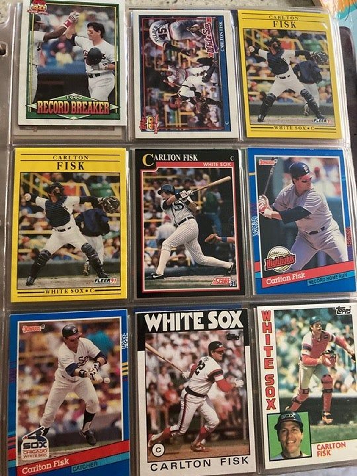 Huge Book Binder of 60+ Old 19 70s 80s Baseball Card w/ 20 Card Flap