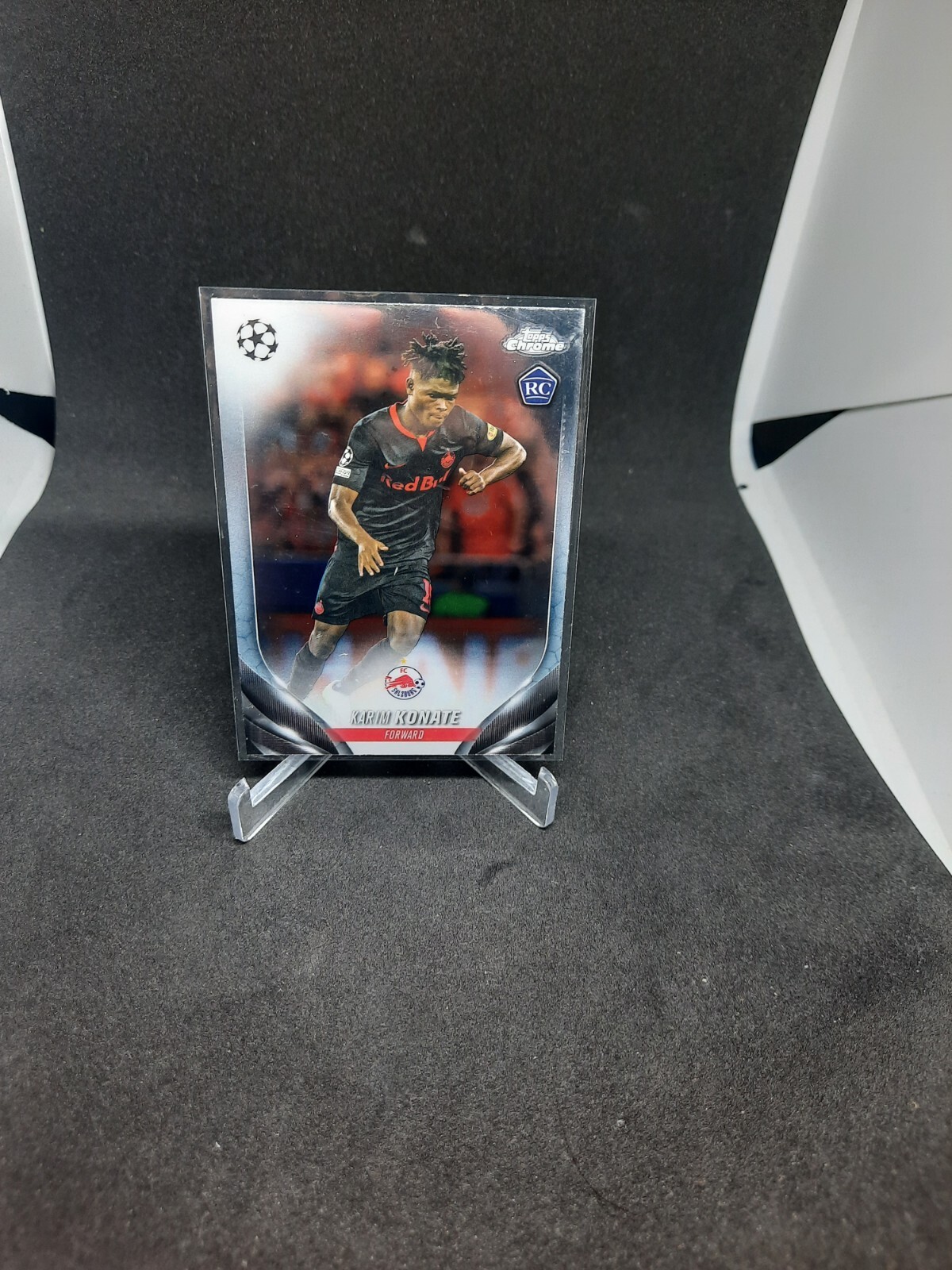 2023-24 Topps Chrome UEFA Club Competitions Karim Konate #30 Rookie RC