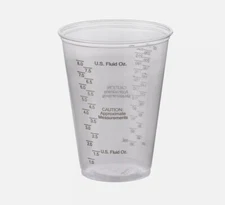 Dart TP10D Clear Plastic Cup 10 oz PET Disposable Cold Drink Cup 1,000/Case