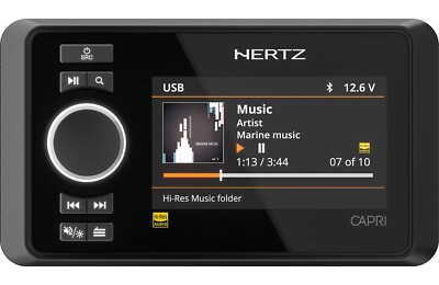 Hertz Marine CAPRI H100 Marine digital media receiver (does not play CDs)