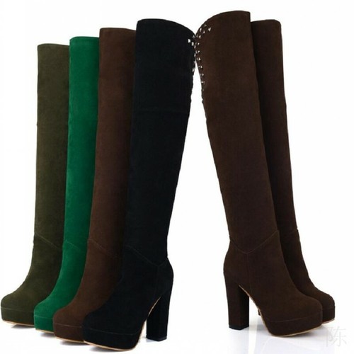Women's Studded Over The Knee High 