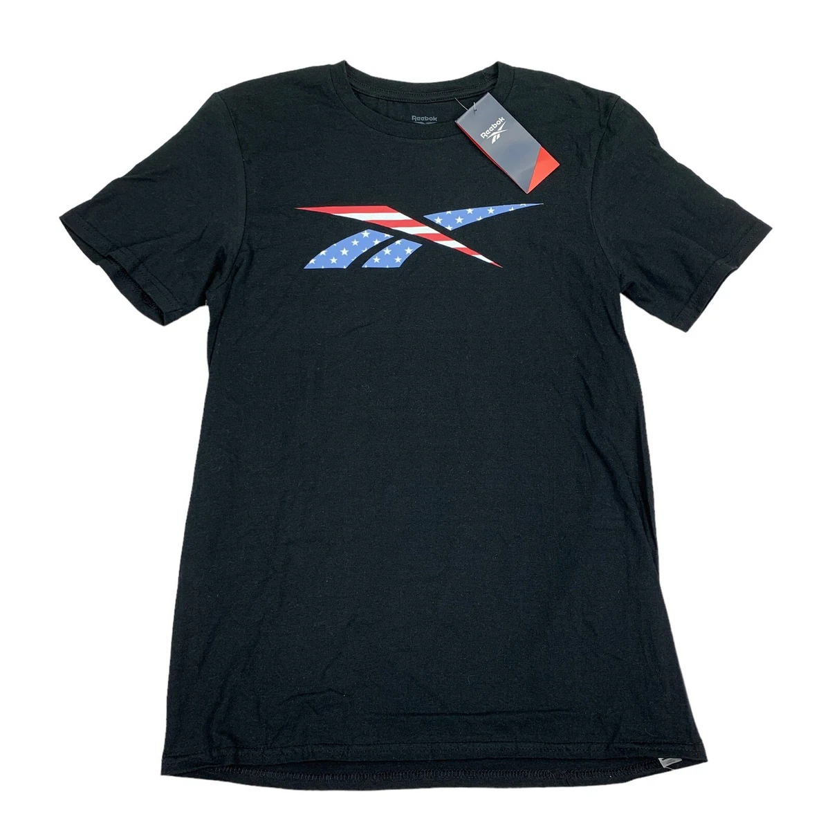 Reebok american flag shirt Clearance