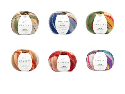 Katia - ONNI SOCKS - Garn - 100g - LL 400m - Herbst/Winter - (9,50/100g)