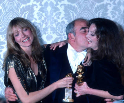 Susan Blakely Ed Asner & Lesley Ann Warren at 35th Golden Glo - 1978 Old Photo