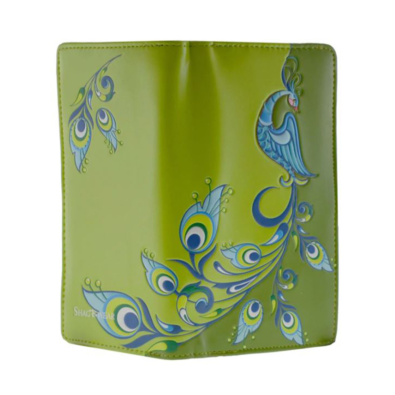 Двухцветный кошелек Shagwear Peacock большой лаймовый кошелек на молнии НОВЫЙ В НАЛИЧИИ 6190₽