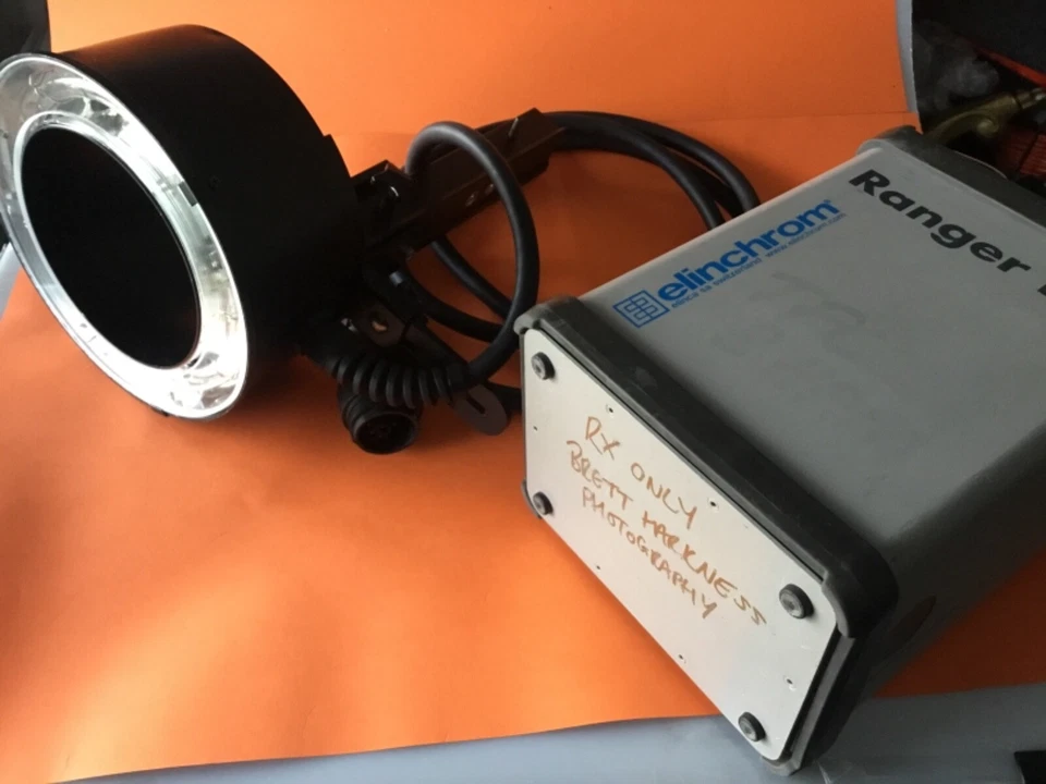 Elinchrom Ranger Ring Flash RF  powerful & Ranger RX battery pack kit set Elinca - Image 3 of 4
