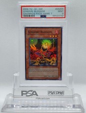 YUGIOH CP07-EN005 LONEFIRE BLOSSOM SUPER RARE HOLO FOIL PSA 9 MINT #68523732