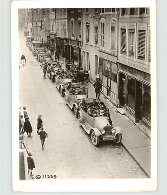 WWI 1918 Press Photo Correspondents Leave Press HQ Neufchâteau Grande Est FRANCE