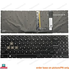 MSI MS-1585 1583 PULSE 15 B13V RGB backlit US keyboard slim