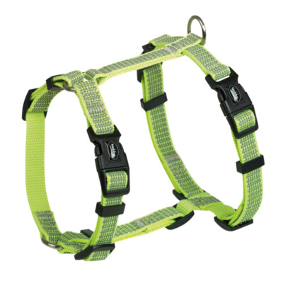 Nobby Geschirr FULL REFLECT Nylon verstellbar Hund Dog H-Geschirr reflektierend