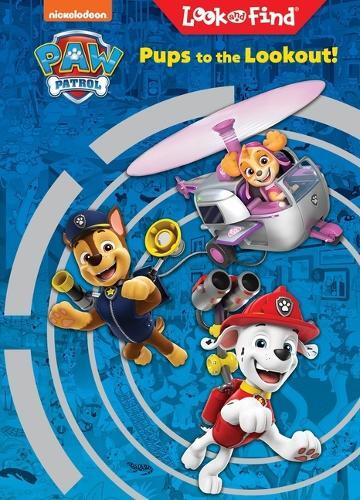 P I Kids PAW Patrol Pups to the Lookout Look and Find Midi (Copertina rigida)