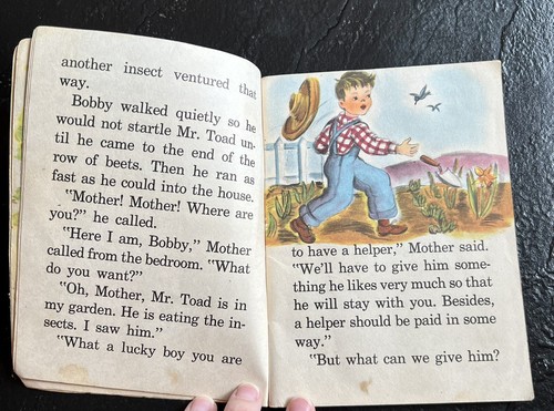 Vintage Kinderbuch Naturgeschichten Dorothy Joslyn 1947 USA illustrierter Hase - Bild 5 von 14