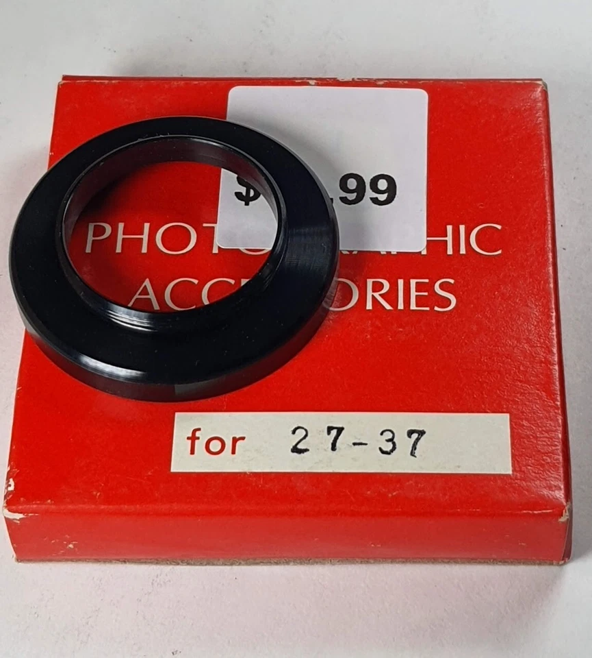 27-37mm Metal Step Up Lens Filter Converter Adapter Ring 27mm-37mm E27-E37 Japan - Image 4 of 4