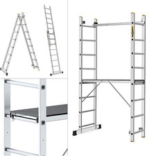 ALUMINUM 2X8 LADDER SCAFFOLDING-PRO