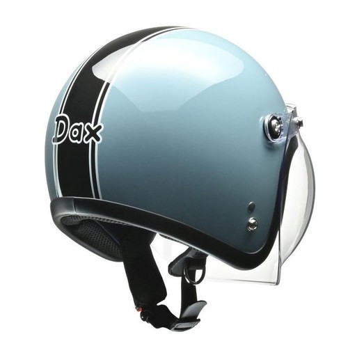 Honda Dax Motorcycle Helmet GRAY / BLACK 0SHGC-JC1D-NL L Size Genuine Japan OEM - Picture 6 of 9