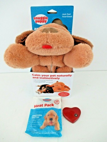stuffed animal with heartbeat sound for puppies