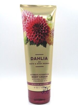 BATH & BODY WORKS DAHLIA BODY CREAM 8 OZ