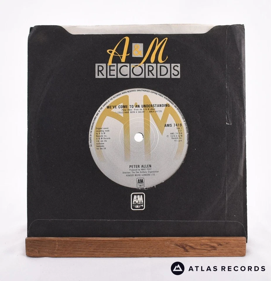 Peter Allen - I Could Have Been A Sailor - 7" Vinyl Record - EX/VG+ - Image 3 of 4