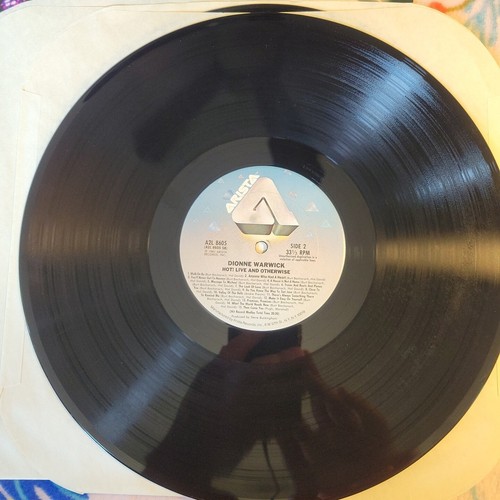Dionne Warwick: Hot ! Live And Otherwise – Double Vinyl LP Record 12" (1981) - Foto 11 di 19