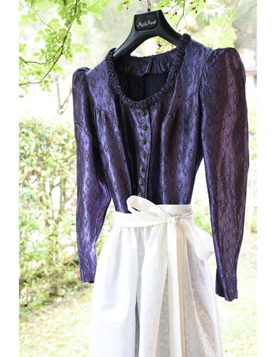 Elegant dirndl Long Size Vintage - Picture 2 of 4