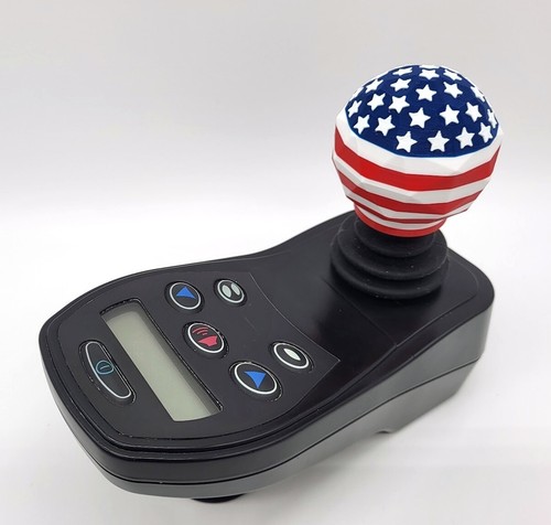 Power Wheelchair Accessory Replacement American Flag Joystick Knob - Picture 2 of 6