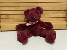 Russ Berrie & Co.,  Inc.  7" RHAPSODY Teddy Bear Stuffed/Beanie Bootie Plush
