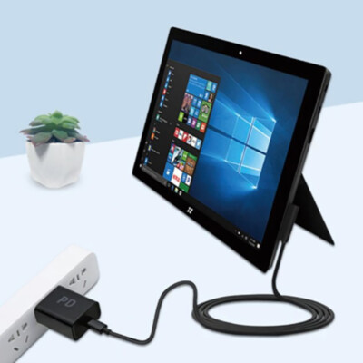 Microsoft Tablet Surface PRO1/2 Charging Cable PD To TYPEC Fast Charge Cabl_z8