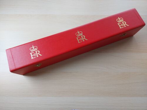 Original Queen Elizabeth II. Orden des Britischen Empire rote Schriftrollenbox sehr selten - Bild 1 von 20