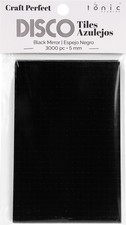 Craft Perfect Disco Tiles 5MM -Black