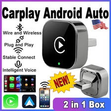 2025 USB Wireless CarPlay Adapter For iPhone Apple Wireless Dongle Plug ＆Play