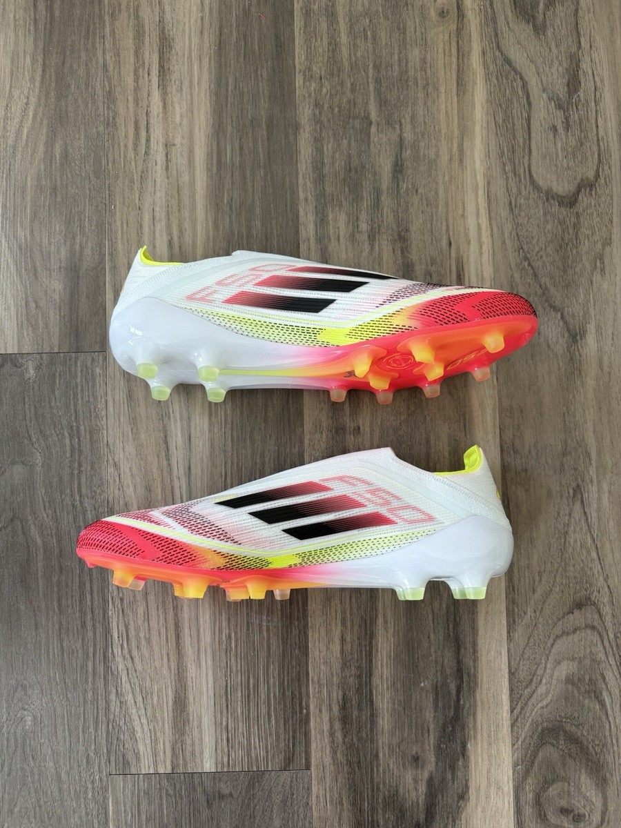 Men's adidas F50 Elite AG Laceless Football Multicolor Cleats