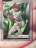 2025 Topps Chrome Black Trea Turner #97 Green Refractor /99 Phillies