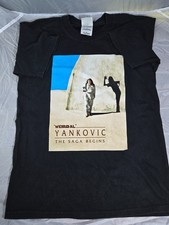 1999 Weird Al Yankovic Star Wars Saga Begins Galactic Tour Concert T-shirt Med M