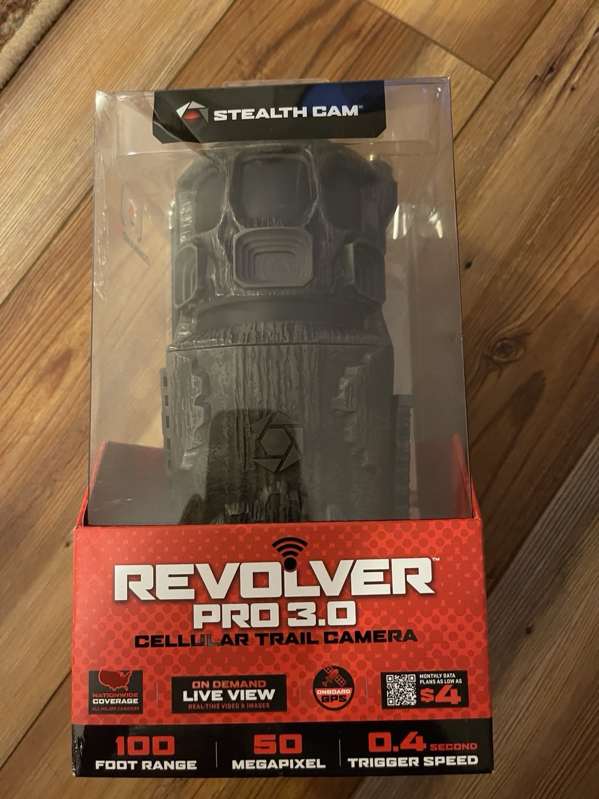 NEW! Stealth Cam REVOLVER PRO 3.0 50MP Game Camera W/ CHARGE CIRCUIT ...