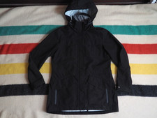 Pendleton Black Plaid Outdoor Lodge City Rain Wind Shell Jacket Womens M