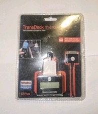 DLO TransDock Micro Adapter FM Transmitter  Charger for Sansa Brand New