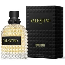 Valentino Born In Roma Yellow Dream 3.4 oz Spray For Men In Sealed Box