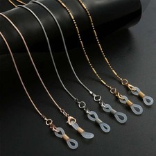 Modische Brillenketten f&uuml;r Damen, minimalistische Metall Kette, Brillen Zubeh&ouml;r