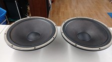 JBL 130A 15 Inch Woofer Speakers Pair Alnico V Vintage 8 Ohm 101dB