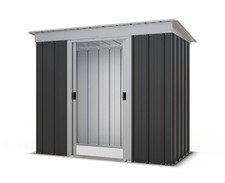 946 Returned Yardmaster Pent Metal Garden Shed - Max External Size 6